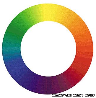 Выбор цветовой гаммы дизайна сайта Триадная схема